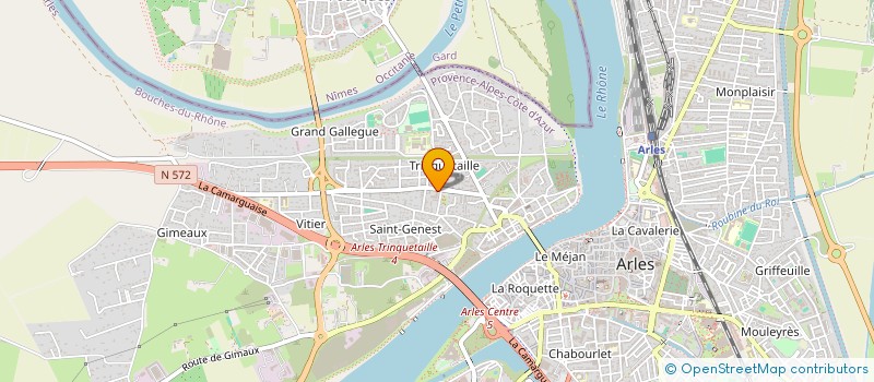 localisation de l'entreprise MONSIEUR PIERRE CRUCIANI  ARLES