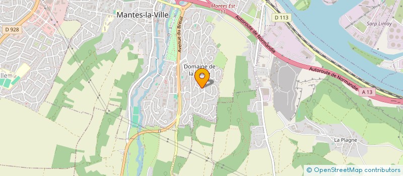 localisation de l'entreprise MONSIEUR PIERRE CUENDET à MANTES-LA-VILLE