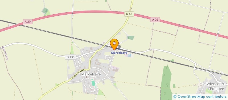 localisation de l'entreprise MONSIEUR PIERRE CUISSET  MARCELCAVE