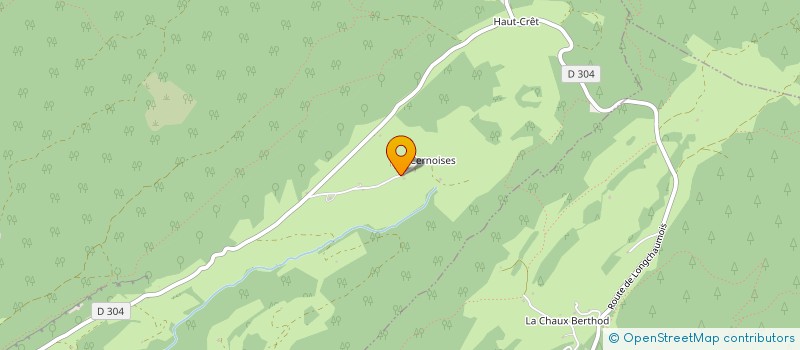 localisation de l'entreprise MONSIEUR PIERRE CURTET  SAINT-CLAUDE