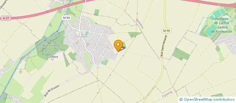 localisation de l'entreprise MONSIEUR PIERRE CUVELETTE  ROUBAIX