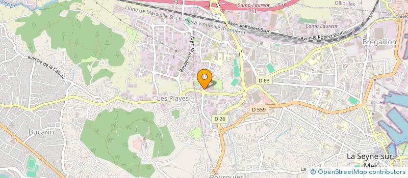 localisation de l'entreprise MONSIEUR PIERRE D'ALISE  BANDOL