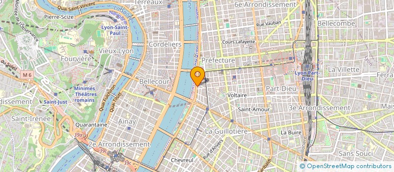 localisation de l'entreprise MONSIEUR PIERRE D'HOIR  LYON