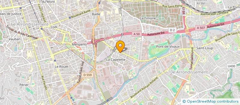 localisation de l'entreprise MONSIEUR PIERRE DA SILVA à MARSEILLE