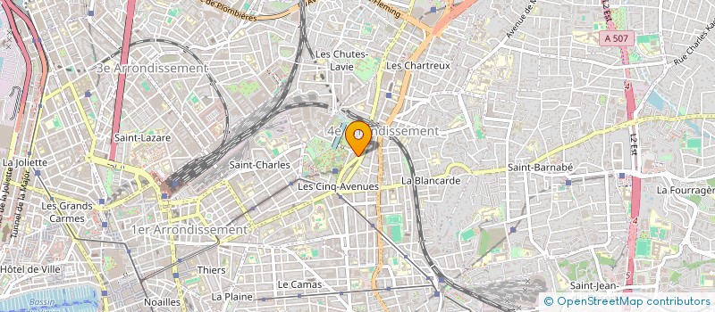 localisation de l'entreprise MONSIEUR PIERRE DA SILVA à MARSEILLE