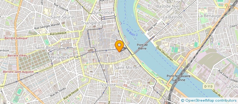 localisation de l'entreprise MONSIEUR PIERRE DABILLY  BORDEAUX