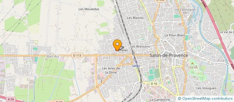 localisation de l'entreprise MONSIEUR PIERRE DAENINCK à SALON-DE-PROVENCE