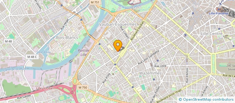 localisation de l'entreprise MONSIEUR PIERRE DALIBON à LILLE