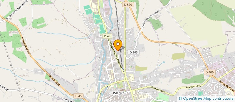 localisation de l'entreprise MONSIEUR PIERRE DALLIER à LISIEUX