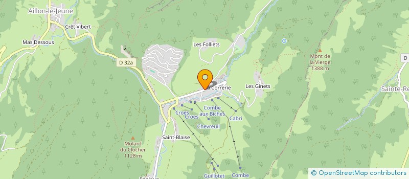 localisation de l'entreprise MONSIEUR PIERRE-DAMIEN GALENE  AILLON-LE-JEUNE