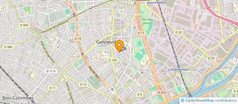 localisation de l'entreprise MONSIEUR PIERRE-DAMIEN PAYS à SAINT-OUEN-SUR-SEINE