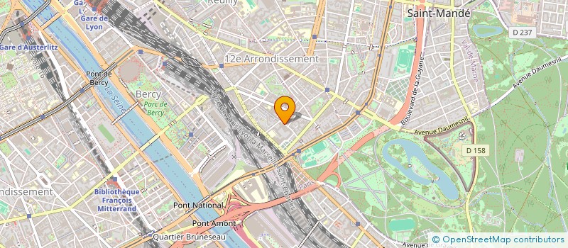 localisation de l'entreprise MONSIEUR PIERRE DANA  PARIS