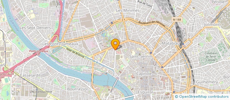 localisation de l'entreprise MONSIEUR PIERRE DANDURAND à TOULOUSE