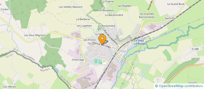 localisation de l'entreprise MONSIEUR PIERRE DANGEON à VAL-AU-PERCHE