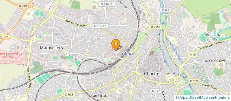 localisation de l'entreprise MONSIEUR PIERRE-DANIEL PONSON à CHARTRES