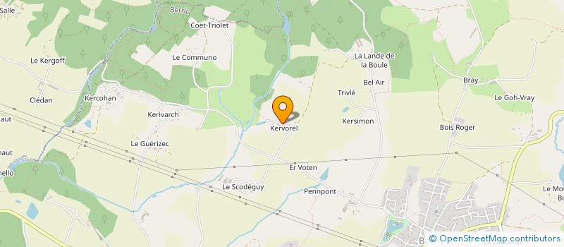 localisation de l'entreprise MONSIEUR PIERRE DANIELO  BERRIC