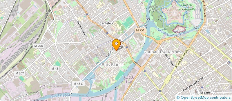 localisation de l'entreprise MONSIEUR PIERRE DARCAS à LILLE