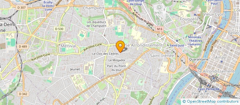localisation de l'entreprise MONSIEUR PIERRE DARD à LYON