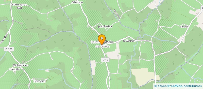 localisation de l'entreprise MONSIEUR PIERRE DARMENDRAIL  SAINT-PIERRE-DE-BAT