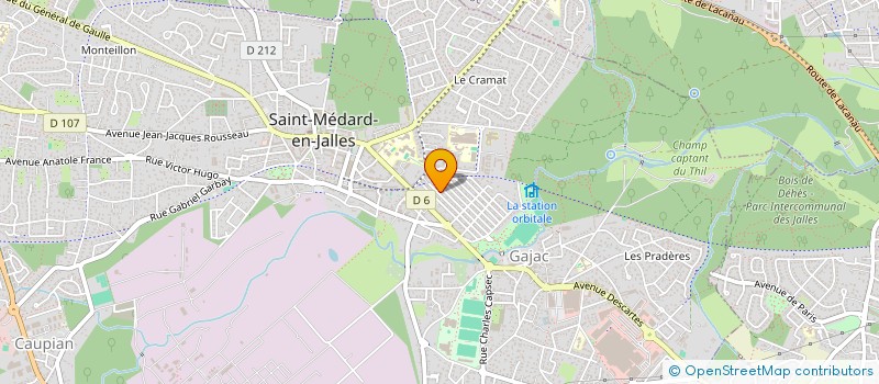 localisation de l'entreprise MONSIEUR PIERRE DARRIEUTORT à SAINT-MEDARD-EN-JALLES