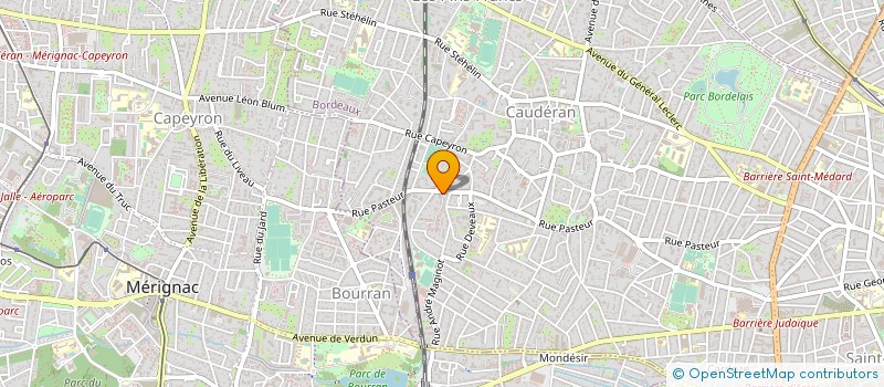 localisation de l'entreprise MONSIEUR PIERRE DAUBA à BORDEAUX