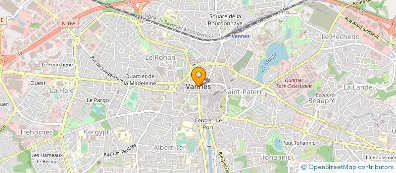 localisation de l'entreprise MONSIEUR PIERRE DAUBER à VANNES