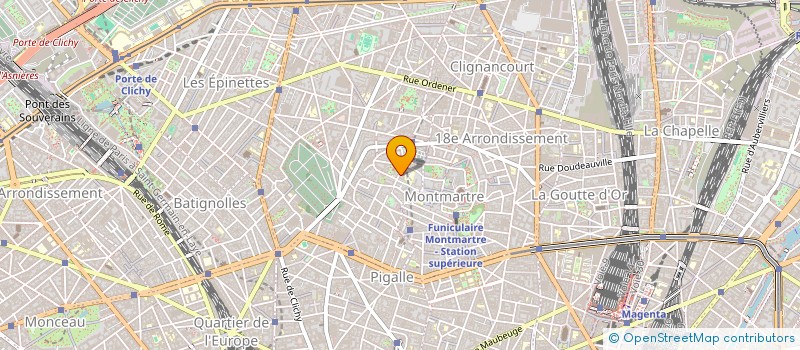 localisation de l'entreprise MONSIEUR PIERRE DAUPHIN  PARIS