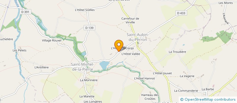 localisation de l'entreprise MONSIEUR PIERRE DAUVERS à SAINT-SAUVEUR-VILLAGES
