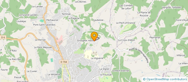 localisation de l'entreprise MONSIEUR PIERRE DAVER  SARLAT-LA-CANEDA