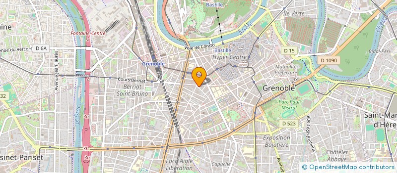 localisation de l'entreprise MONSIEUR PIERRE DAVID à GRENOBLE