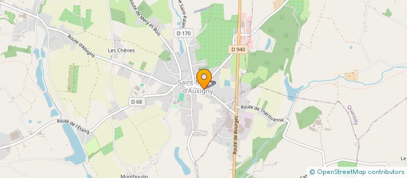 localisation de l'entreprise MONSIEUR PIERRE DAVID  SAINT-MARTIN-D'AUXIGNY