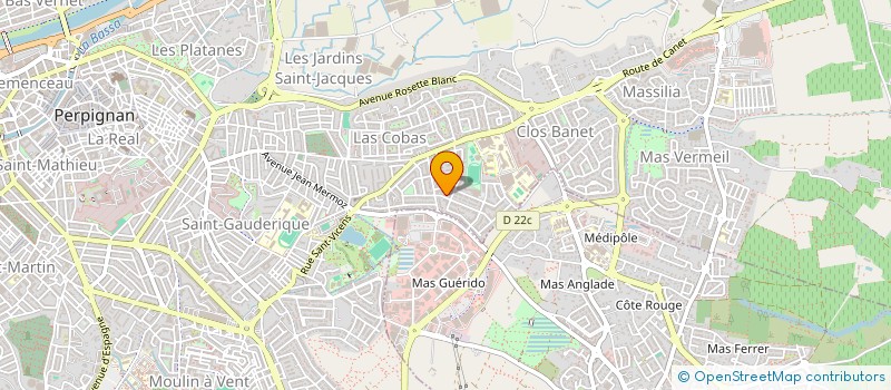 localisation de l'entreprise MONSIEUR PIERRE DAVID  OPOUL-PERILLOS