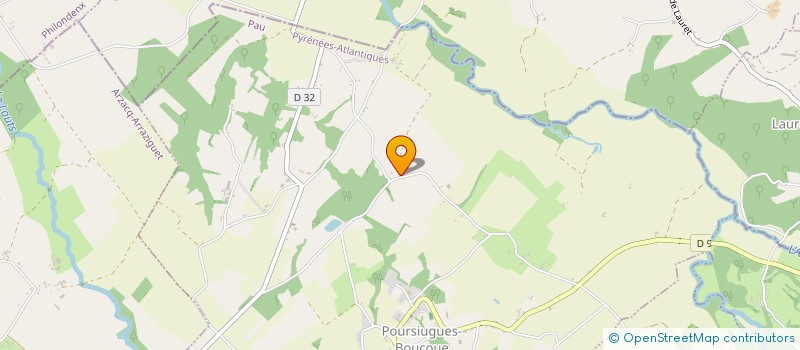 localisation de l'entreprise MONSIEUR PIERRE-DAVID BOCCARD  POURSIUGUES-BOUCOUE