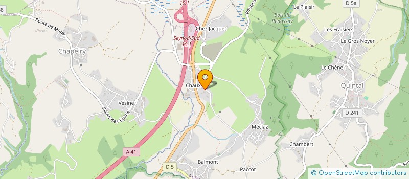 localisation de l'entreprise MONSIEUR PIERRE DAVIET à ANNECY