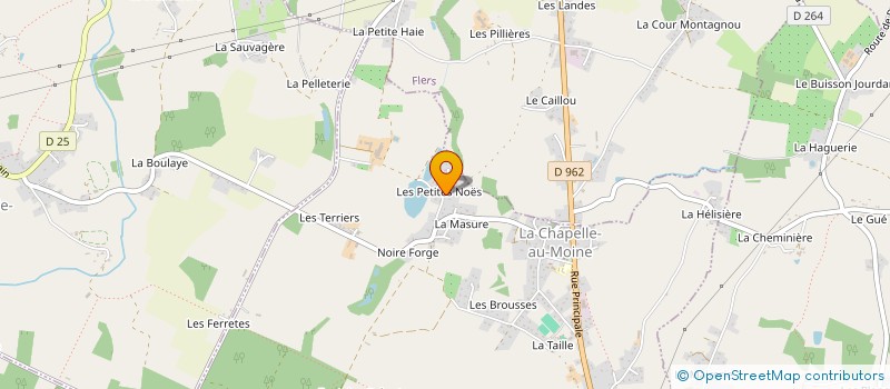 localisation de l'entreprise MONSIEUR PIERRE DAVOUT à AUBUSSON