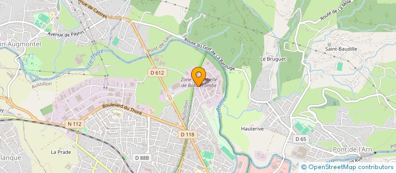 localisation de l'entreprise MONSIEUR PIERRE DE BARDONNECHE  MAZAMET