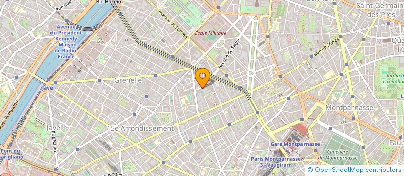 localisation de l'entreprise MONSIEUR PIERRE DE BARRIGUE DE MONTVALLON  PARIS