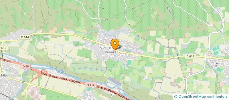 localisation de l'entreprise MONSIEUR PIERRE DE BENEDITTIS à CORNEILLA-LA-RIVIERE