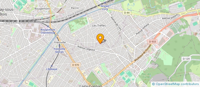 localisation de l'entreprise MONSIEUR PIERRE DE CASENEUVE à SEVRAN
