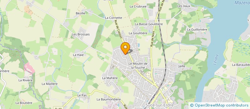 localisation de l'entreprise MONSIEUR PIERRE DE COLFMACKER  SUCE-SUR-ERDRE