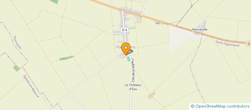 localisation de l'entreprise MONSIEUR PIERRE DE-COYE-DE-CASTELET à TOURNOISIS