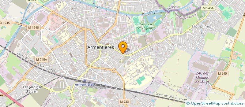 localisation de l'entreprise MONSIEUR PIERRE DE FACQ à ARMENTIERES