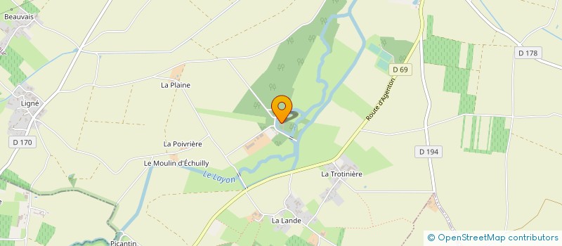 localisation de l'entreprise MONSIEUR PIERRE DE GEOFFRE DE CHABRIGNAC à DOUE-EN-ANJOU