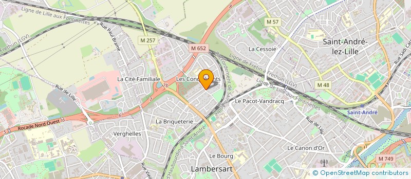 localisation de l'entreprise MONSIEUR PIERRE DE JEAN à LAMBERSART