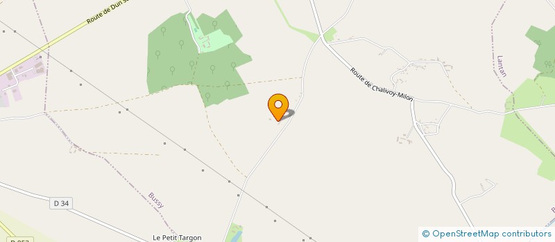 localisation de l'entreprise MONSIEUR PIERRE DE JOUVENCEL  BUSSY