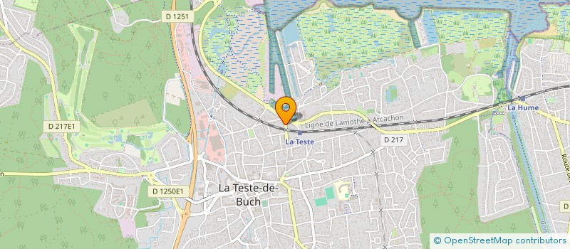 localisation de l'entreprise MONSIEUR PIERRE DE JULI à LA TESTE-DE-BUCH