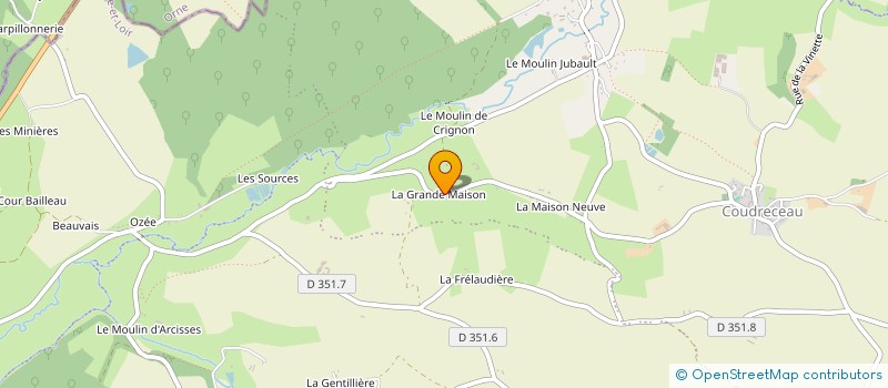 localisation de l'entreprise MONSIEUR PIERRE DE LAFORCADE à TRIZAY-COUTRETOT-SAINT-SERGE