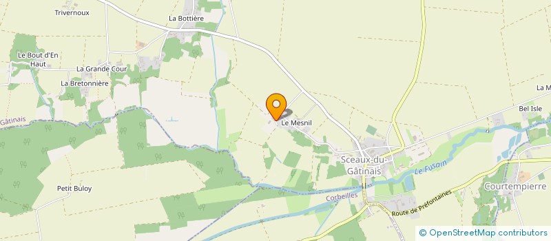 localisation de l'entreprise MONSIEUR PIERRE DE LASSEE à SCEAUX-DU-GATINAIS