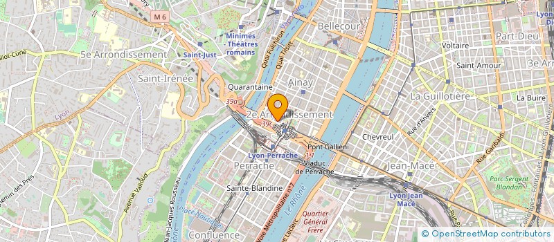 localisation de l'entreprise MONSIEUR PIERRE DE MAUROY  LYON