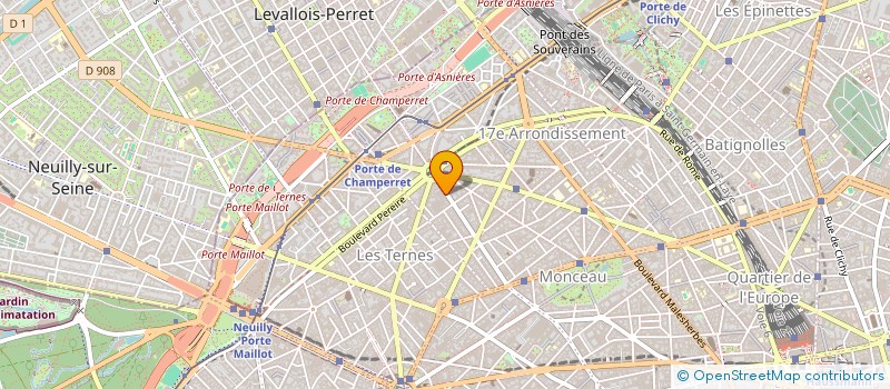 localisation de l'entreprise MONSIEUR PIERRE DE SENIGON DE ROUSSET DE ROUMEFORT  PARIS